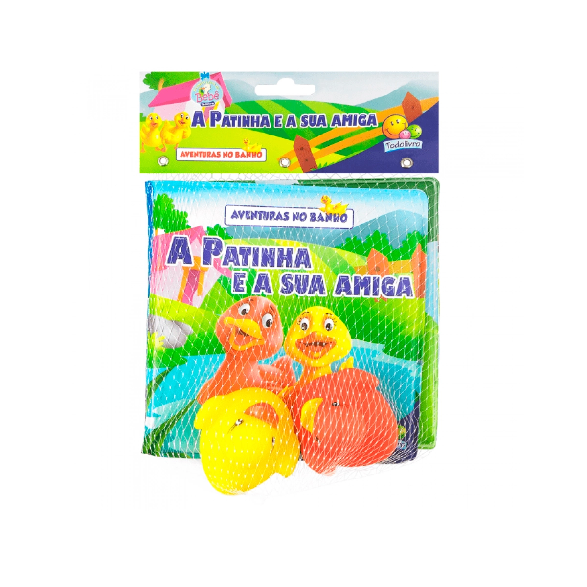 Livro Inf Aventuras No Banho Patinha E Sua Amiga 1121278 Todo Livro