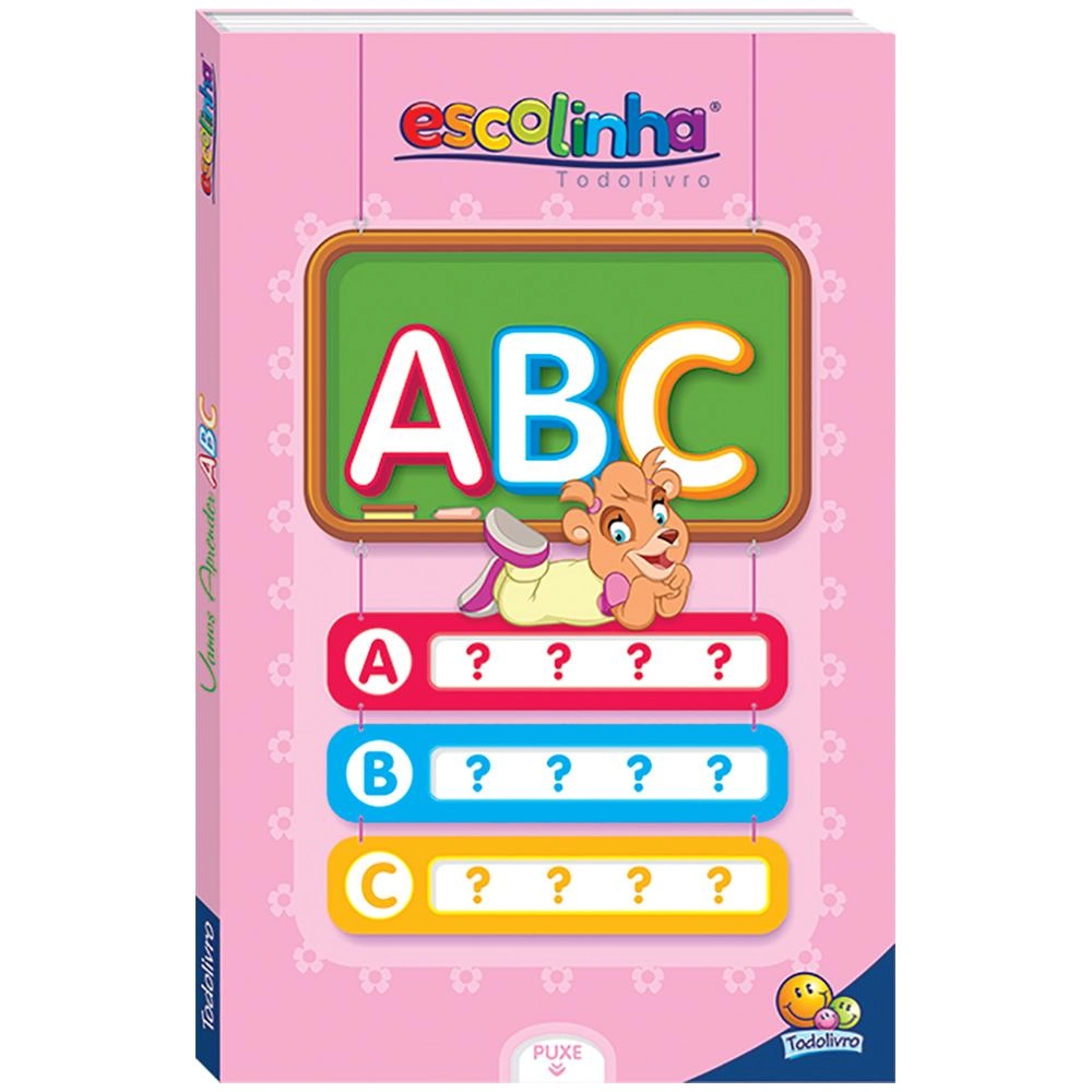 Livro Inf Escolinha Vamos Aprender Abc 1143611 Todo Livro