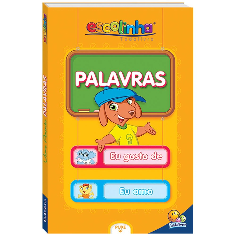 Livro Inf Escolinha Vamos Aprender Palavras 1143620 Todo Livro