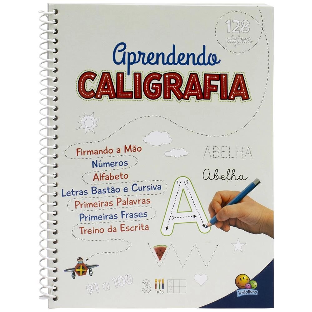 Livro Inf Aprendendo Caligrafia 1144430 Todo Livro