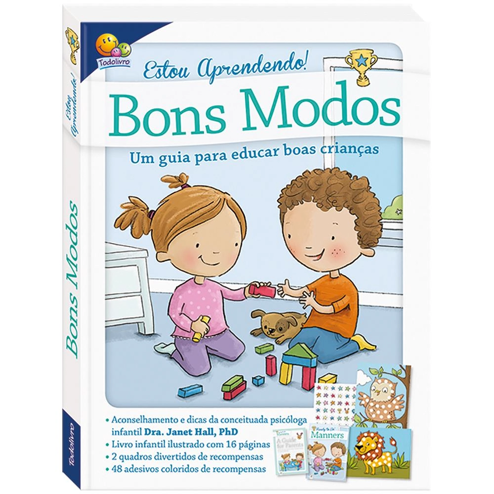 Livro Inf Estou Aprendendo Bons Modos 1144448 Todo Livro