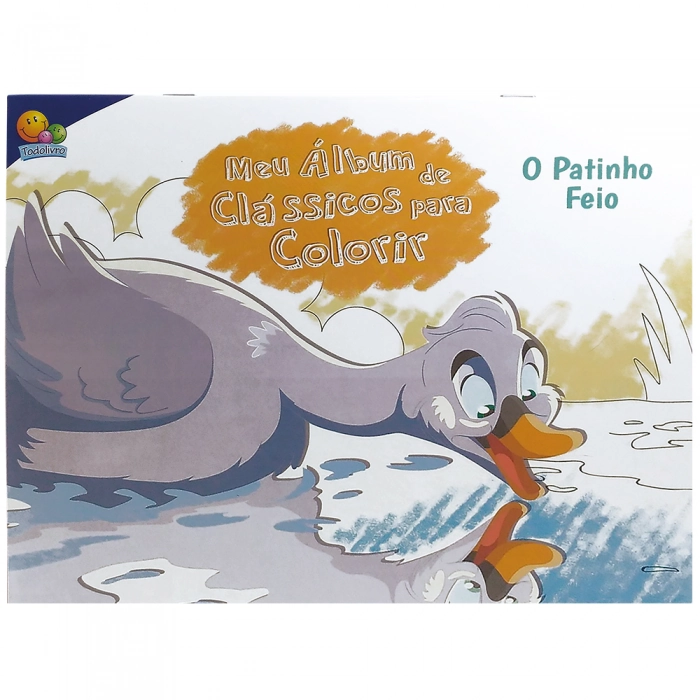 Meu Album De Classicos P/ Colorir Patinho Feio