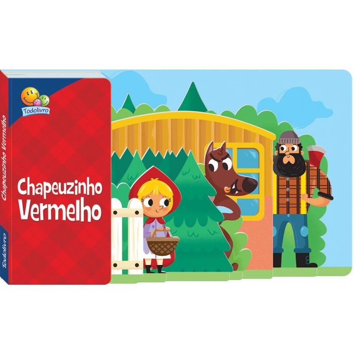 Livro Contos Com Abas Chapeuzinho Vermelho Todolivro