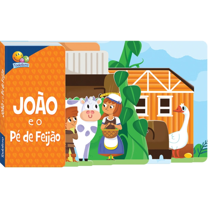Livro Contos Com Abas João E O Pé De Feijão Todolivro