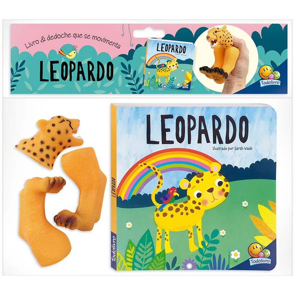 Livro Aventuras Com Dedoches Leopardo/1150081/todolivro