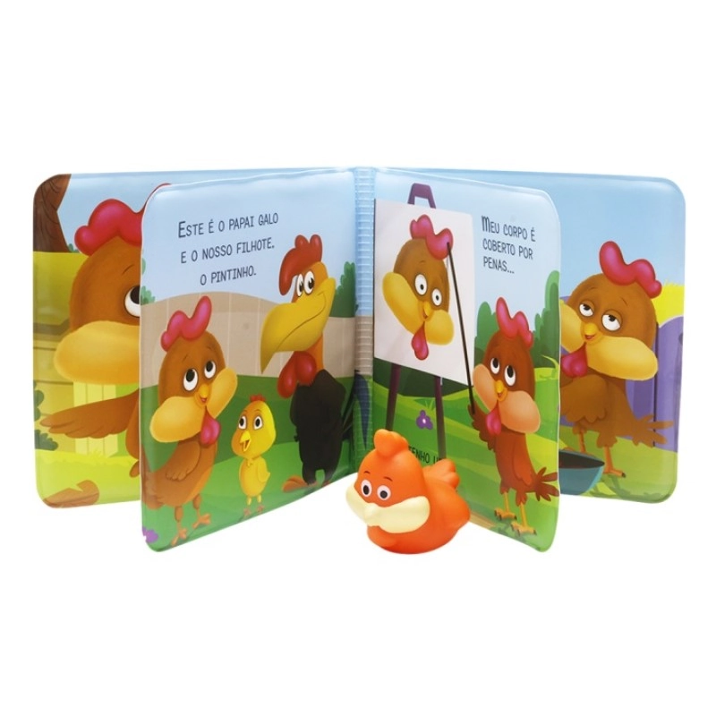 Livro Amiguinhos Luminosos No Banho Galinha/1149881/todolivro