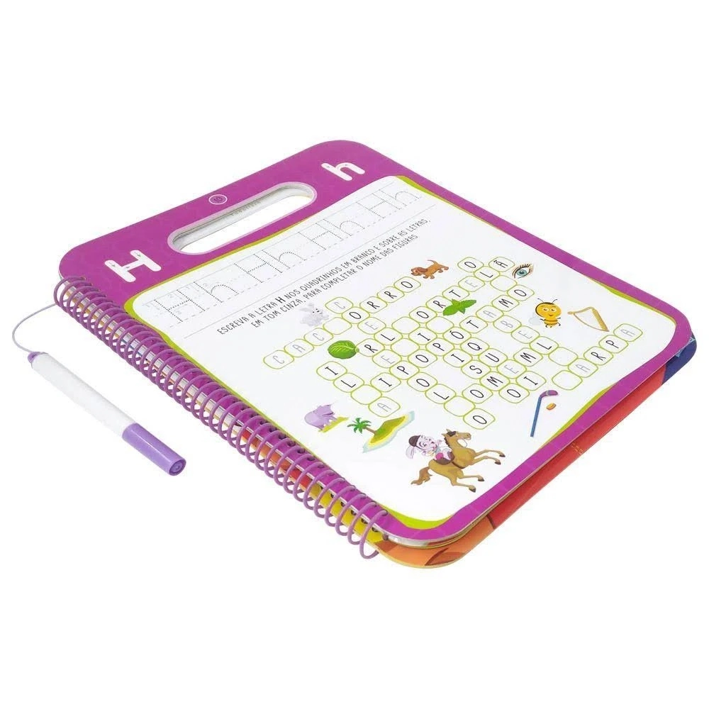 Livro Inf Escolinha Apague E Escreva Novamente Letras 1150758 Todo Livro