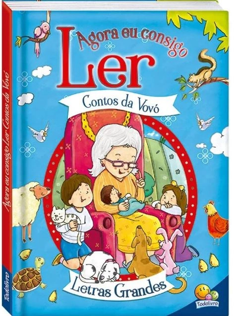 Livro Inf Agora Eu Consigo Ler Contos Da Vovo 1152068 Todo Livro