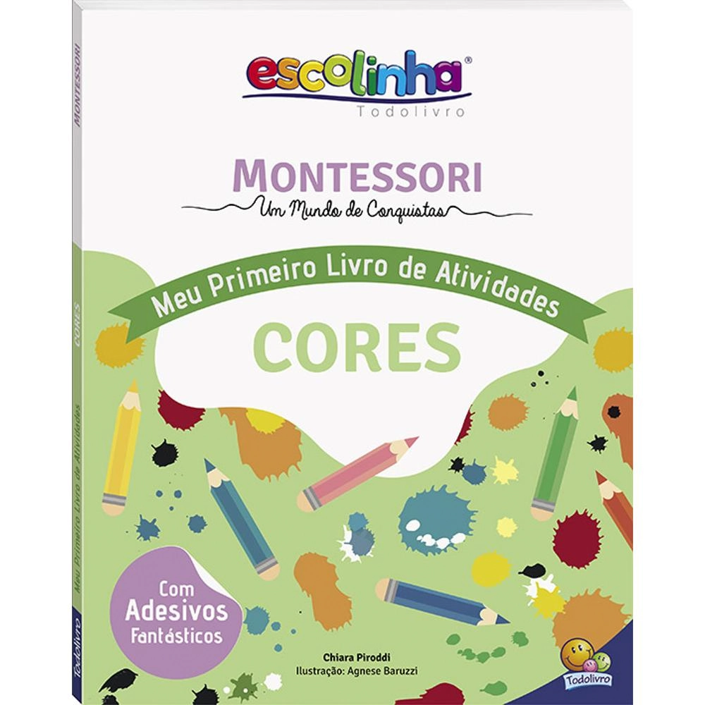 Livro Escolinha Montessori Meu P Livro Cores/1157167/todolivro