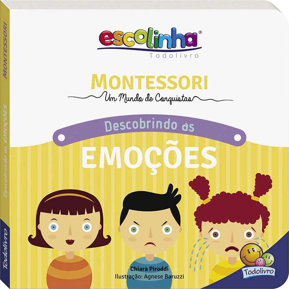 Escolinha Montessori Meu Primeiro Livro Emocoes 1157213 Todolivro