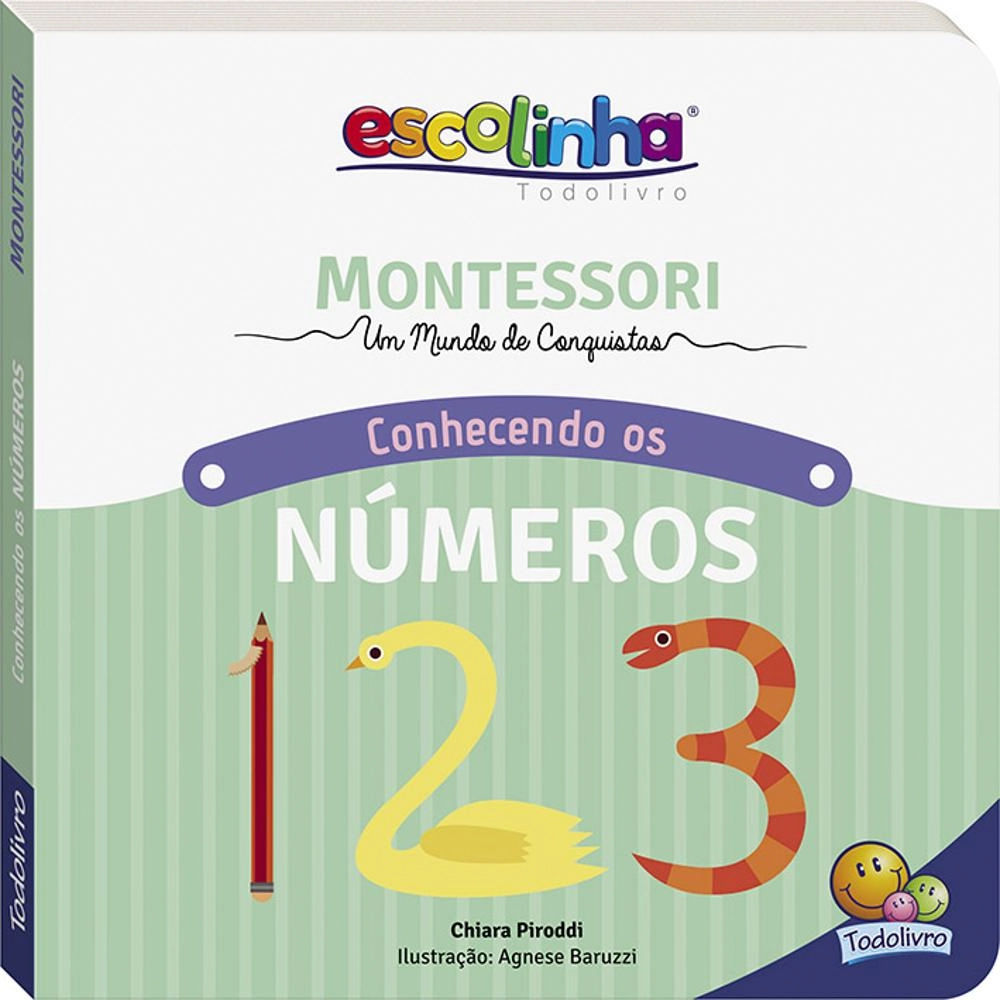 Escolinha Montessori Meu Primeiro Livro Numeros 1157221 Todolivro