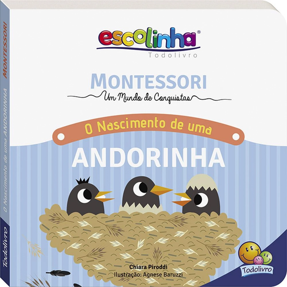 Livro Escolinha Montessori Meu P Livro Andorinha/1157230/todolivro