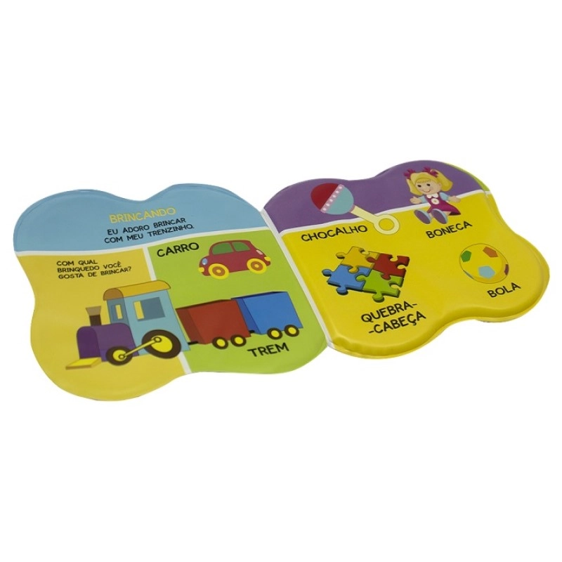 Livro Inf Dia A Dia Do Bebe Um Livro De Banho Dormindo 157930 Todolivro