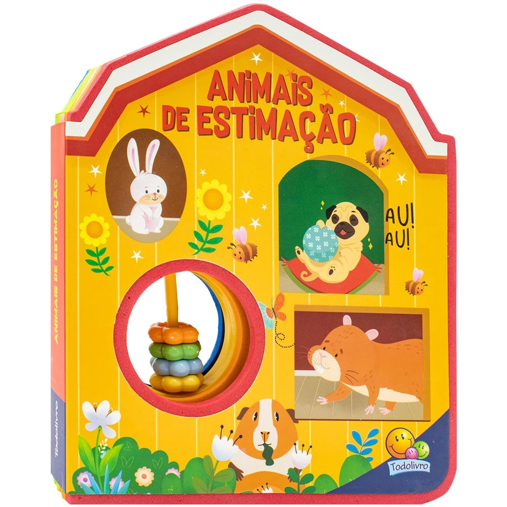 Livro Chocalho Anim Estim 1un