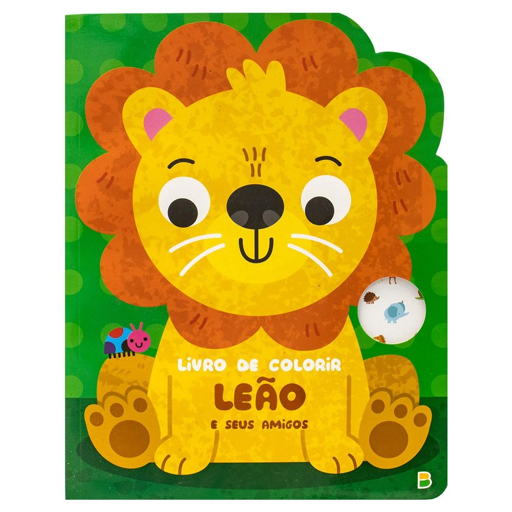 Livro Colorir Recortado Leao 1181440 Todolivro
