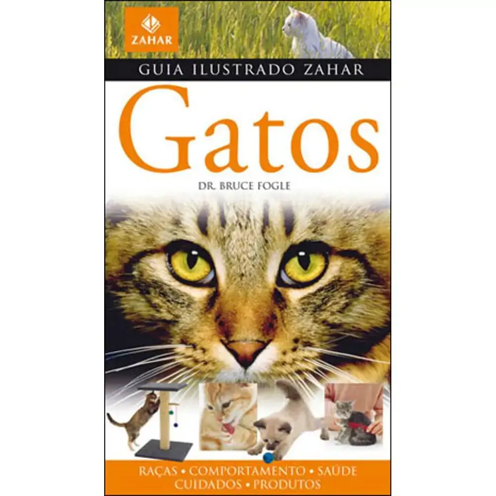 Livro Guia Ilustrado Zahar Gatos