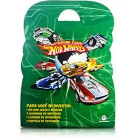 Maleta Viaje Com Hot Wheels Licenciado Vale Das Letras