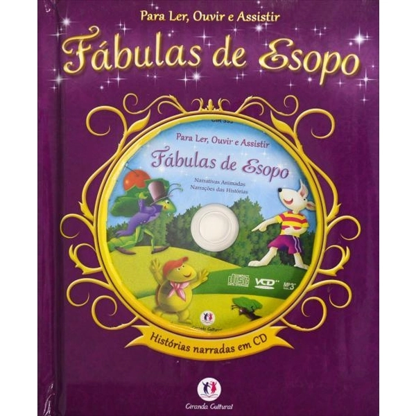 Fábulas De Esopo Col. Para Ler, Ouvir E Assistir Com A Nova Ortografia Da Língua Portuguesa Ciranda