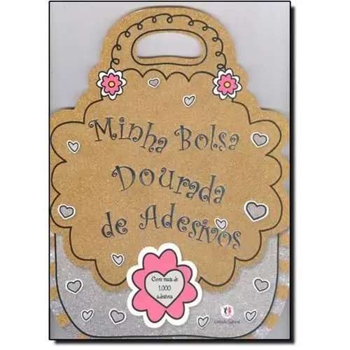 Lv Minha Bolsa Dourada Adesivos Un