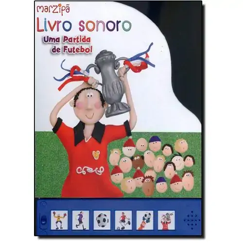 Livro Sonoro Futebol Un