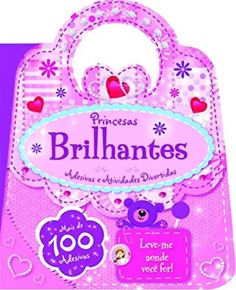 Livro Ades Ativ Princesas Brilhantes Un