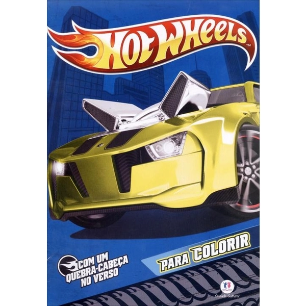 Para Colorir Hot Wheels Ciranda Cultural