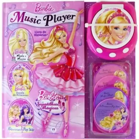 Barbie Music Player Livro De Histórias Ciranda Cultural
