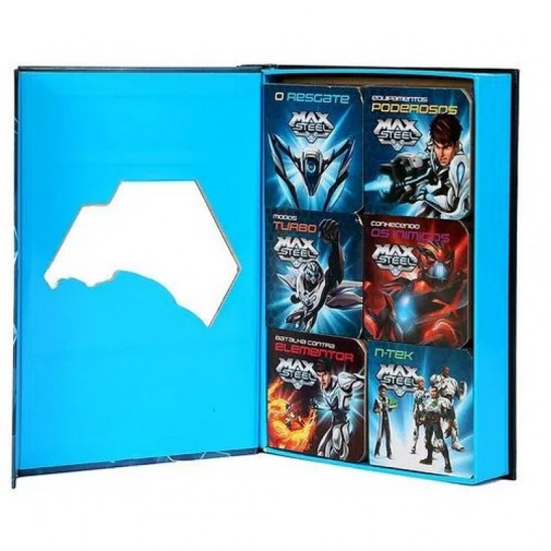 Max Steel 6 Livros Ref: