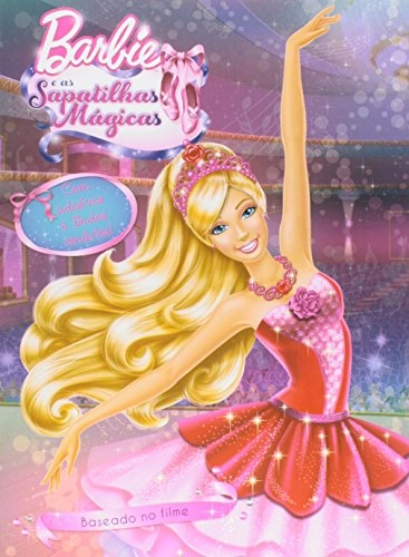 Barbie E As Sapatilhas M‡gicas Cole‹o Adesivos Filmes Da Barbie