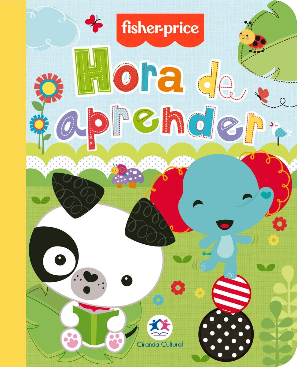 Livro Almofadado Peq Fisher Price Hora De Aprender 60222 Ciranda