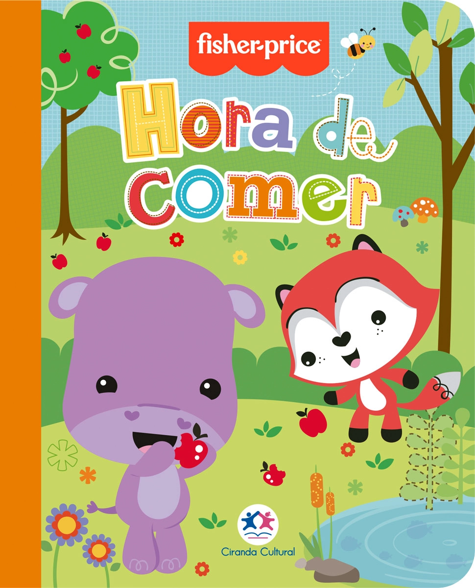 Livro Almofadado Peq Fisher Price Hora De Comer 60246 Ciranda