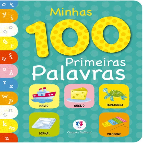 Livro Almofadado Peq Minhas 100 Primeiras Palavras/60871/ciranda Cultural