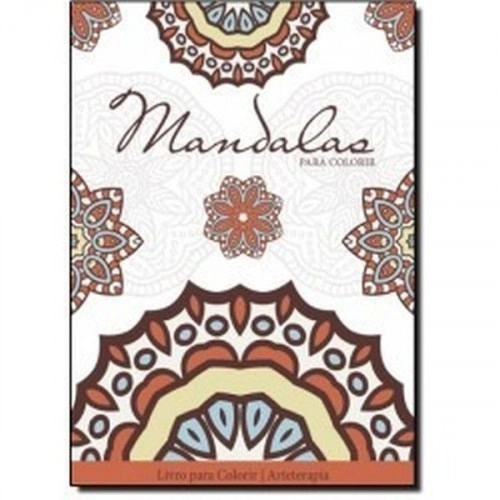 Mandalas Para Colorir Livro De Colorir Antiestresse 242g Editora Ciranda Cultural