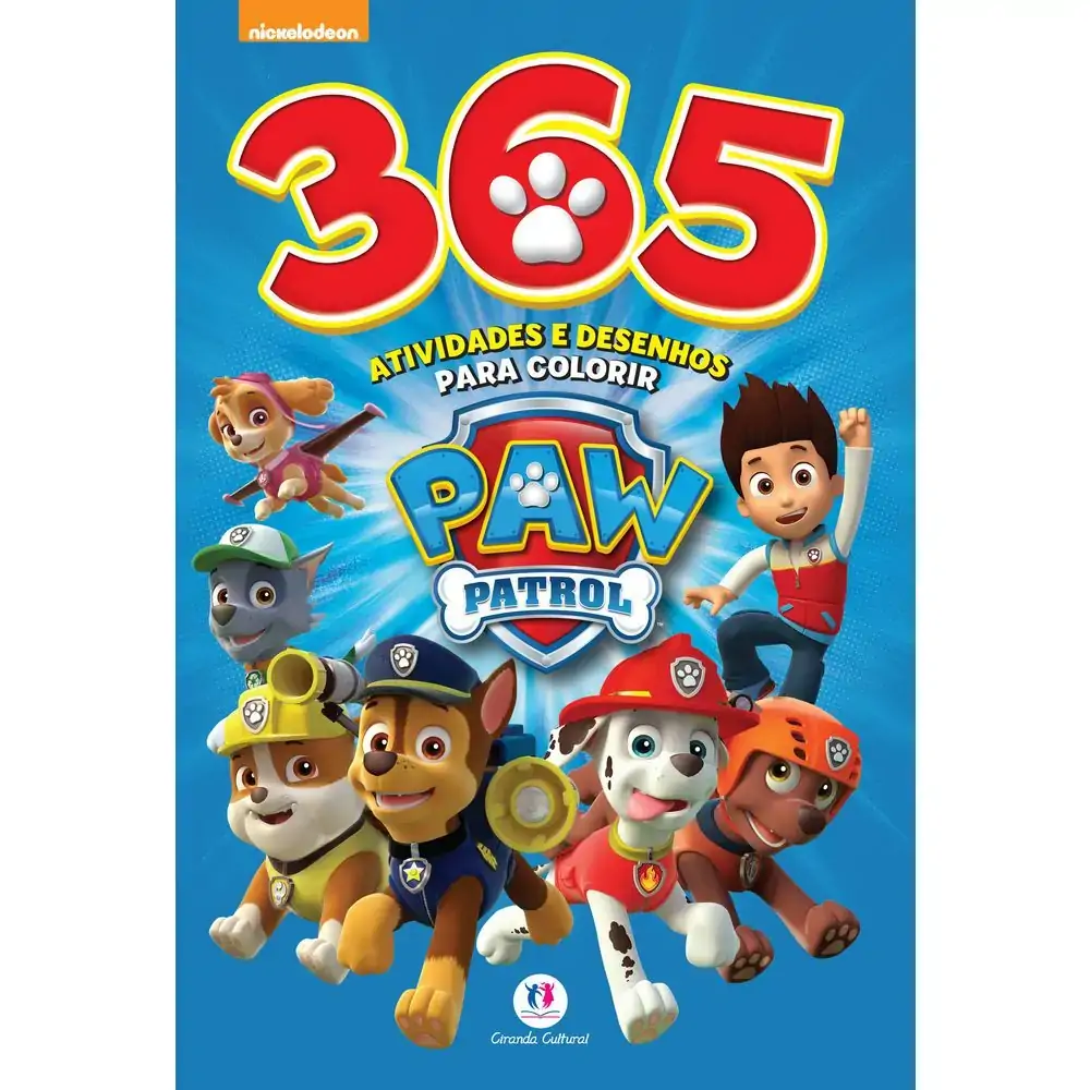 Livro Paw Patrol Atividades