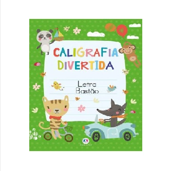 Livro Caligrafia Divertida Letra Bastao
