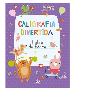 Livro Caligrafia Divertida Letra De Forma