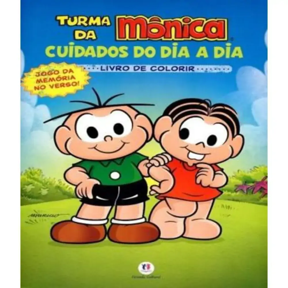 Livro De Colorir Turma Da Monica