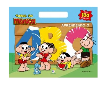 Livro Infantil - Turma da Mônica - Aprendendo o ABC - Ciranda Cultural