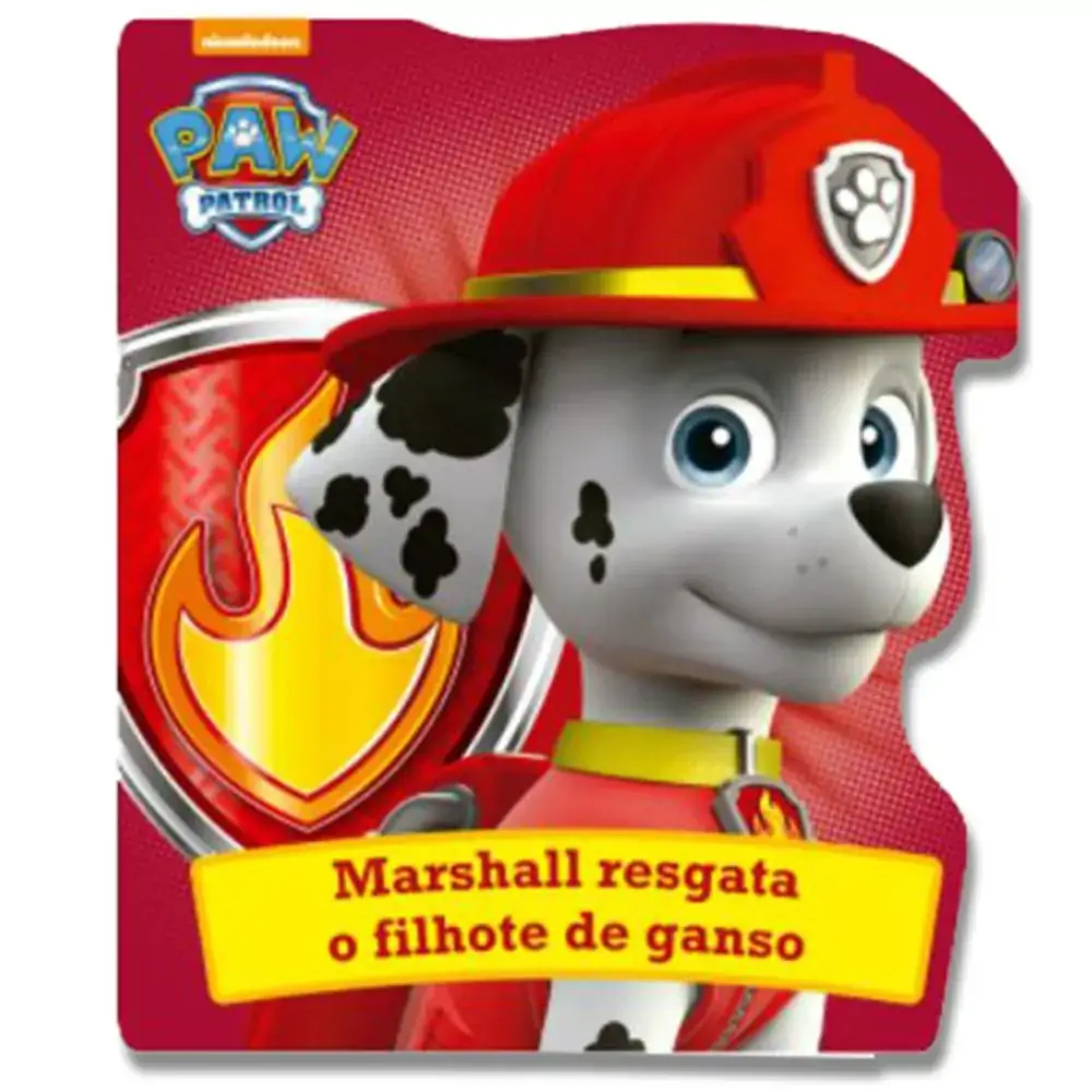 Livro De Historia Paw Patrol Marshall