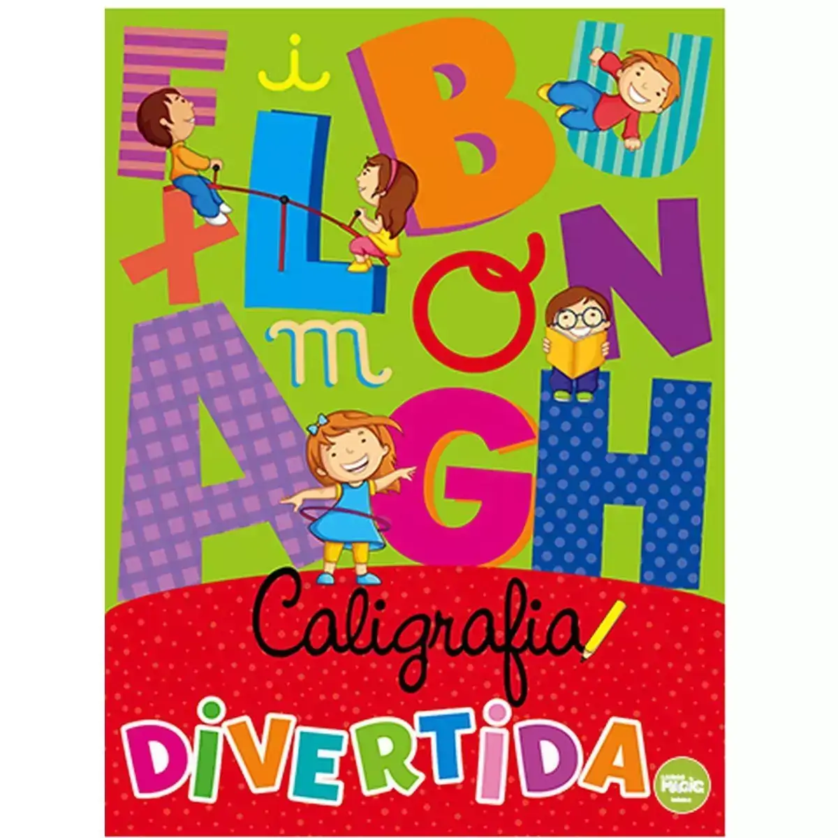 Livro Pedagogico Caligrafia Divertida 48PGS