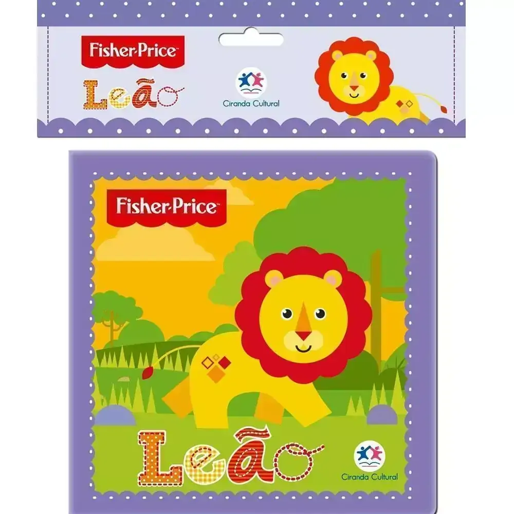 Livro De Banho - Leão - Fisher-Price