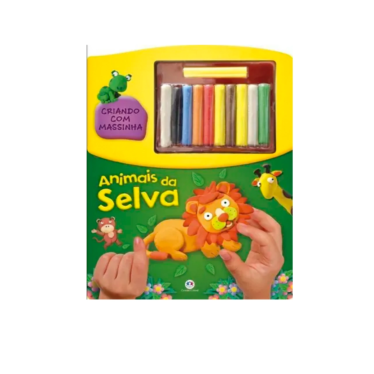 Massinha Animais Da Selva 77404 Ciranda Cultural