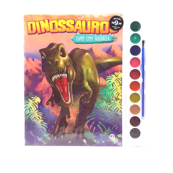 Livro Giz De Cera Dinossauros/79316/ciranda Cultural