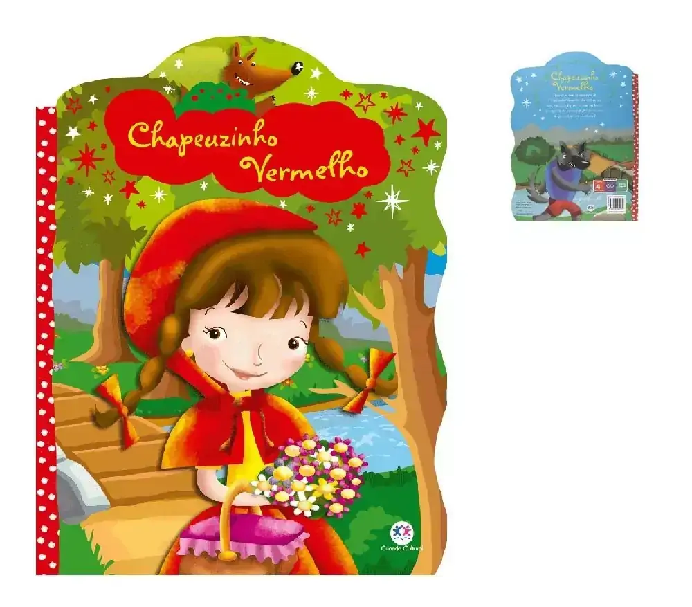 Livro Contos Clássicos Chapeuzinho Vermelho