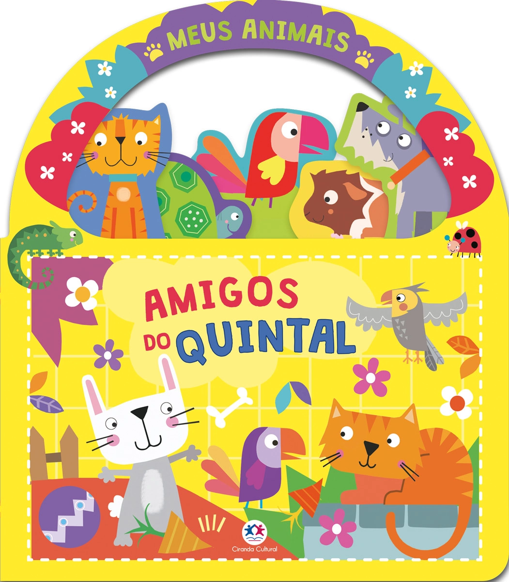 Livro Cartonado Alca Amigos Do Quintal 81746 Ciranda