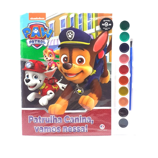 Livro Para Colorir Paw Patrol