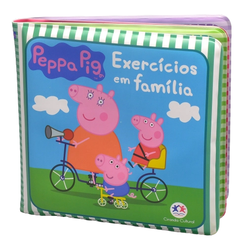 Livro Banho Ciranda Peppa Pig