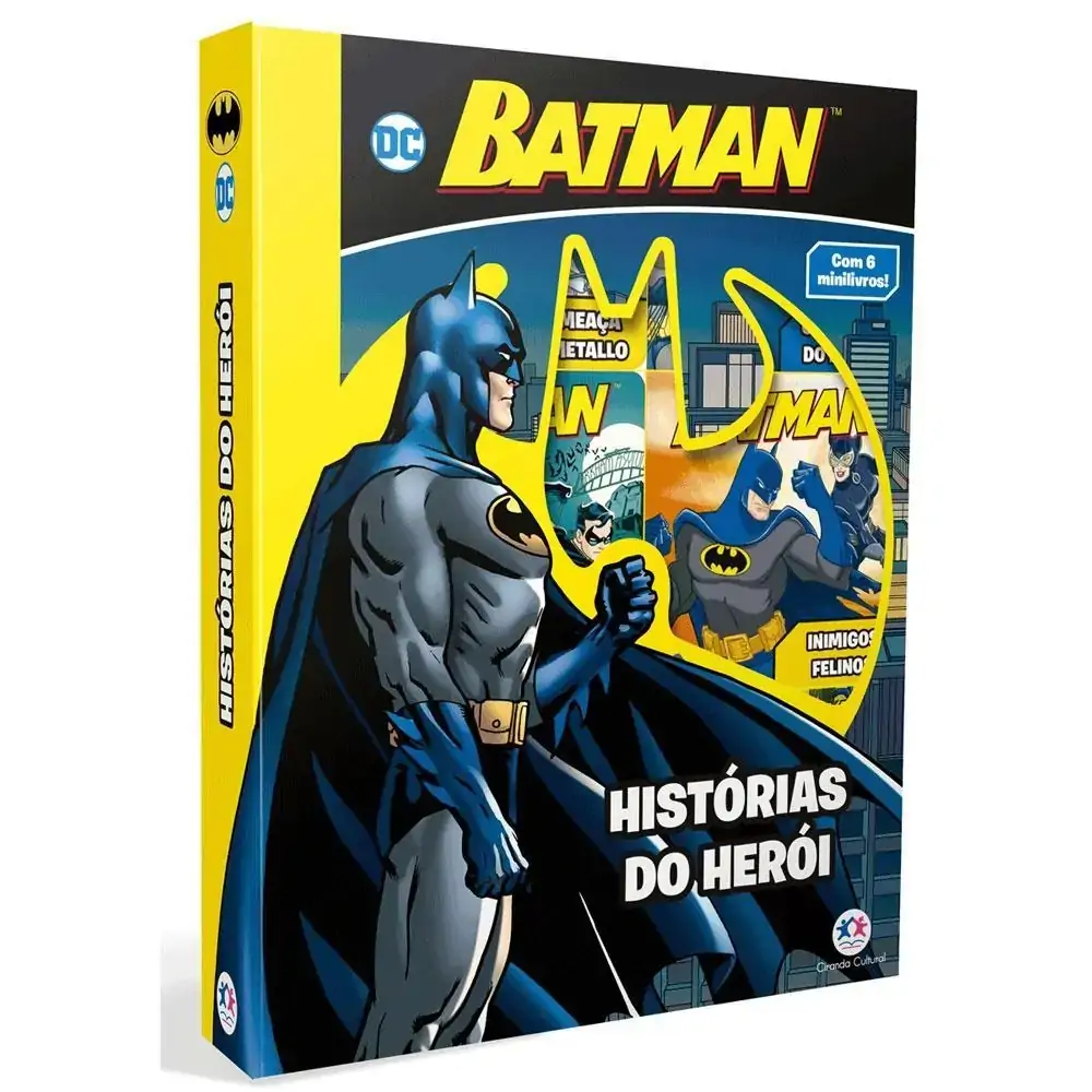 Livro Inf Box Batman 84389 Ciranda Cultural