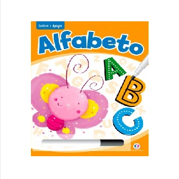 Livro Escreva E Apague Alfabeto 85515 Ciranda Cultural