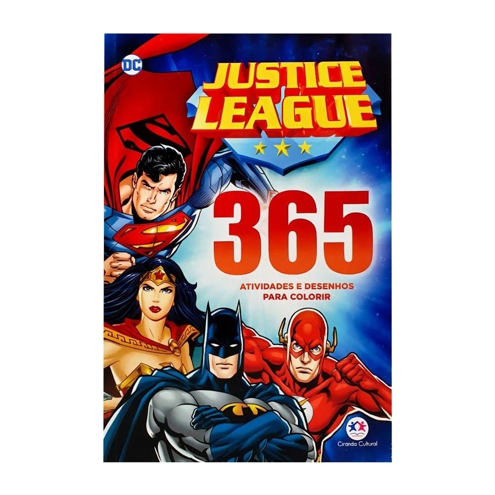 Liga Da Justiça 365 Atividades E Desenhos Para Colorir